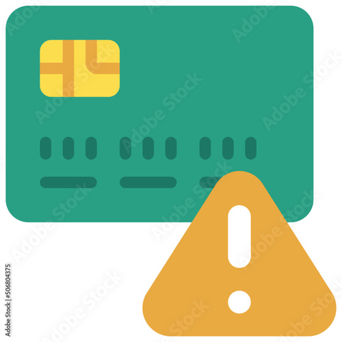Credit Card Error Icon