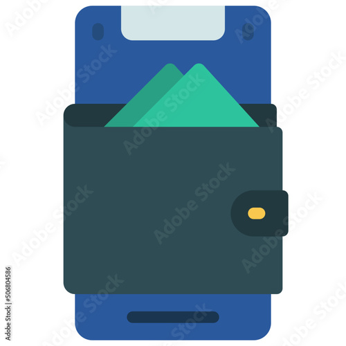 Mobile Wallet Icon