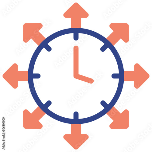 Time Outsourcing Icon