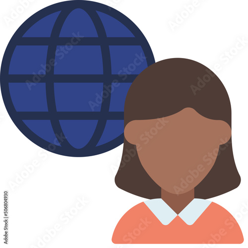 Internet Worker Icon