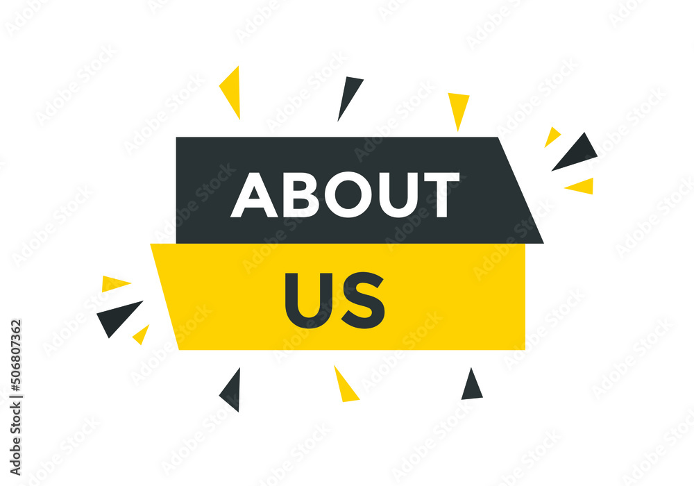 About us button. About us text template for website. About us icon flat style
About us button. About us text template for website. About us icon flat style