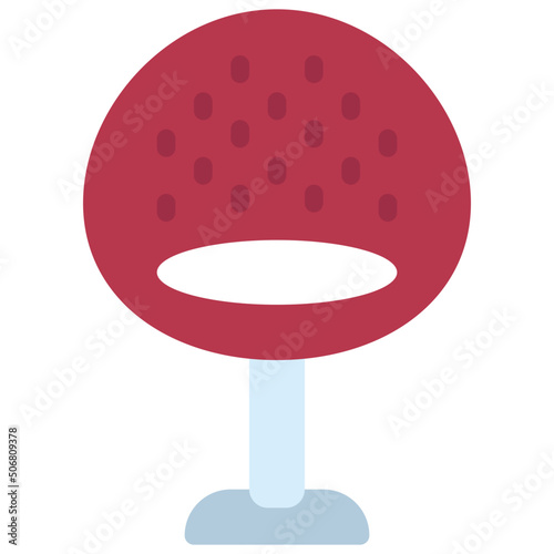 Egg Modern Stool Icon