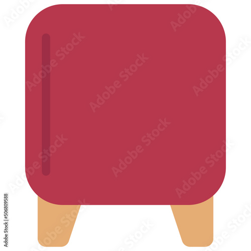 Square Stool Icon