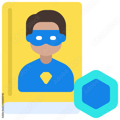 Comic Book NFT Icon