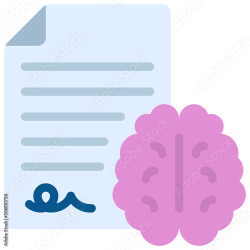 Smart Contract Brain Icon