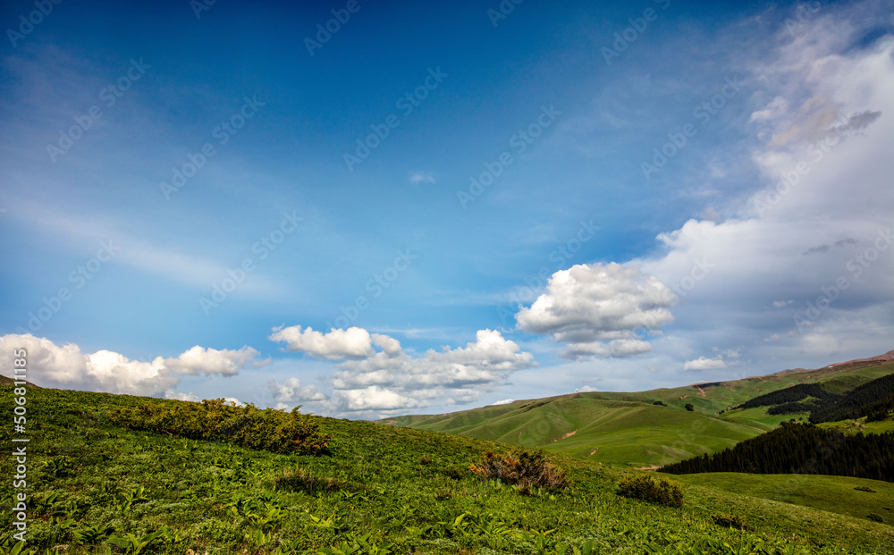 landscape with clouds landscape with clouds