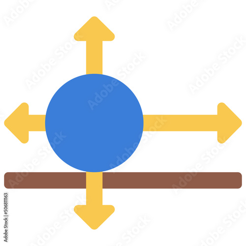 Directional Force Icon