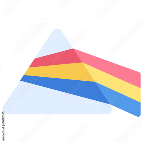 Pyramid Light Icon