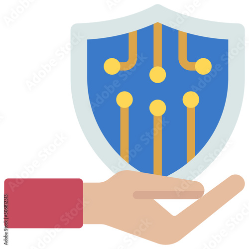 Give Cyber Security Icon