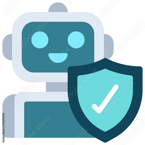 Security Robot Icon