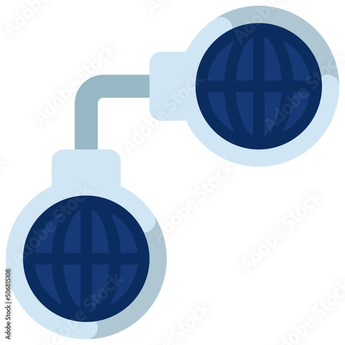 Internet Handcuffs Icon
