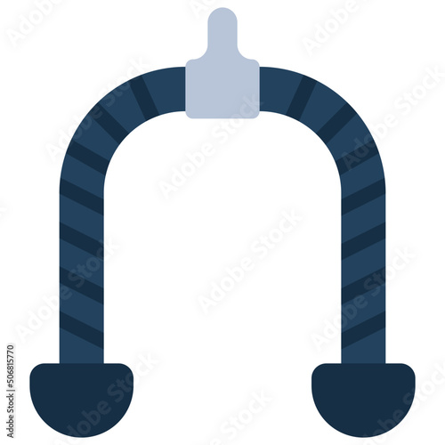 Triceps Rope Cable Icon