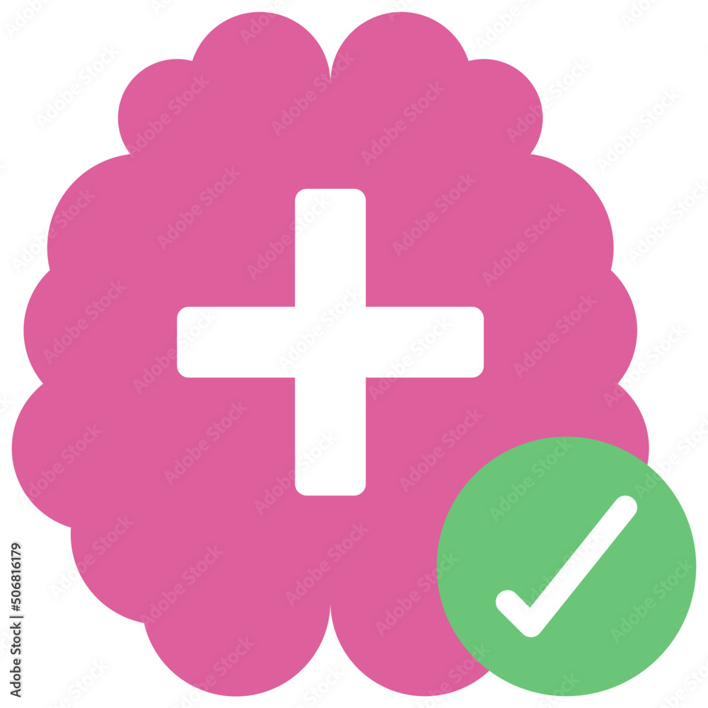 Obraz premium Good Mental Health Icon