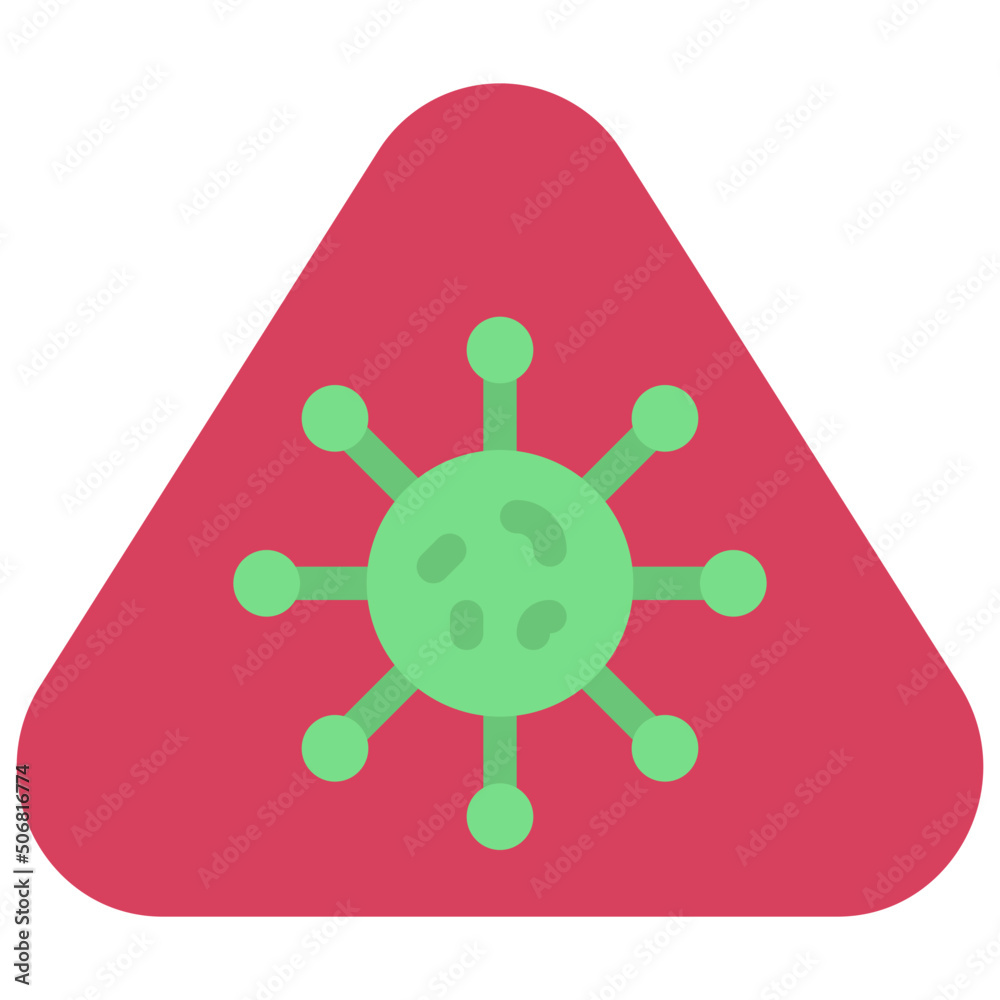 Virus Warning Icon Virus Warning Icon