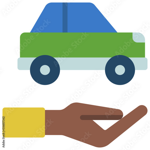 Give Car Loan Icon