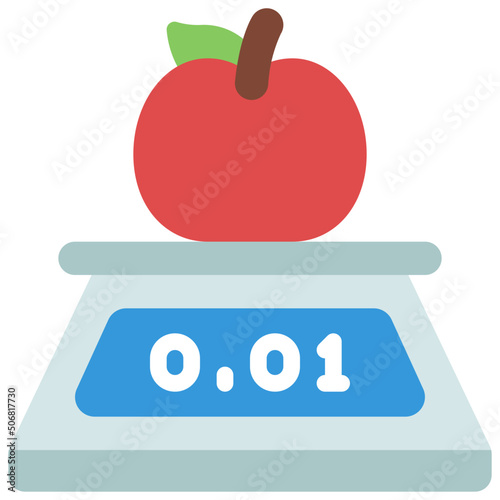Apple Weighing Icon