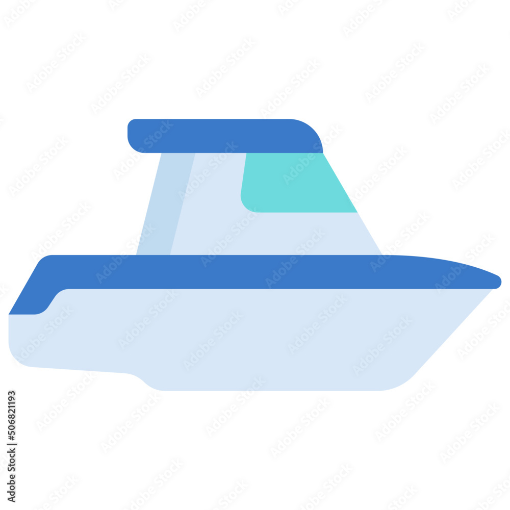 Speed Boat Icon Speed Boat Icon