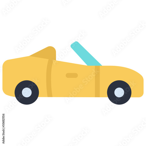 Convertible Car Icon