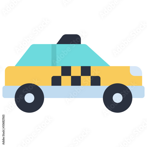 Taxi Car Icon