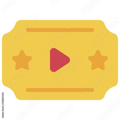 Cinema Ticket Icon