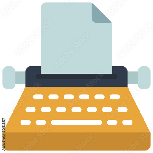 Typewriter Icon