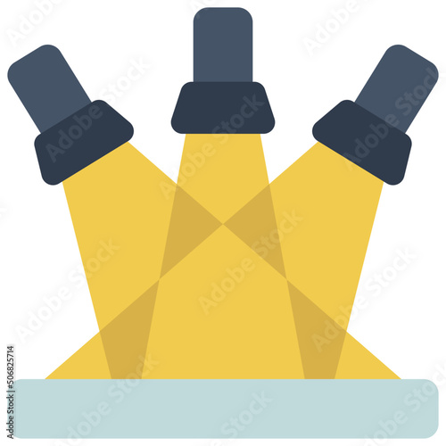 Stage Lighting Icon