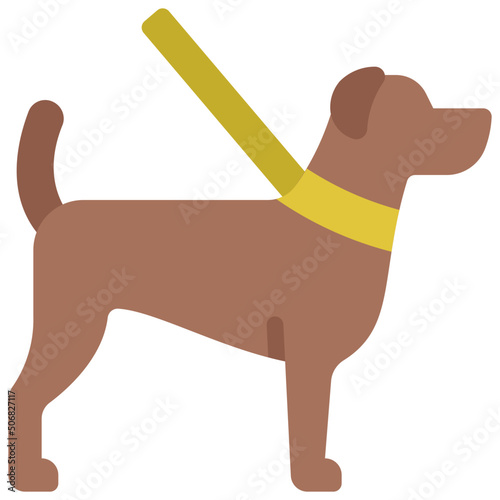 Dog Walking Icon