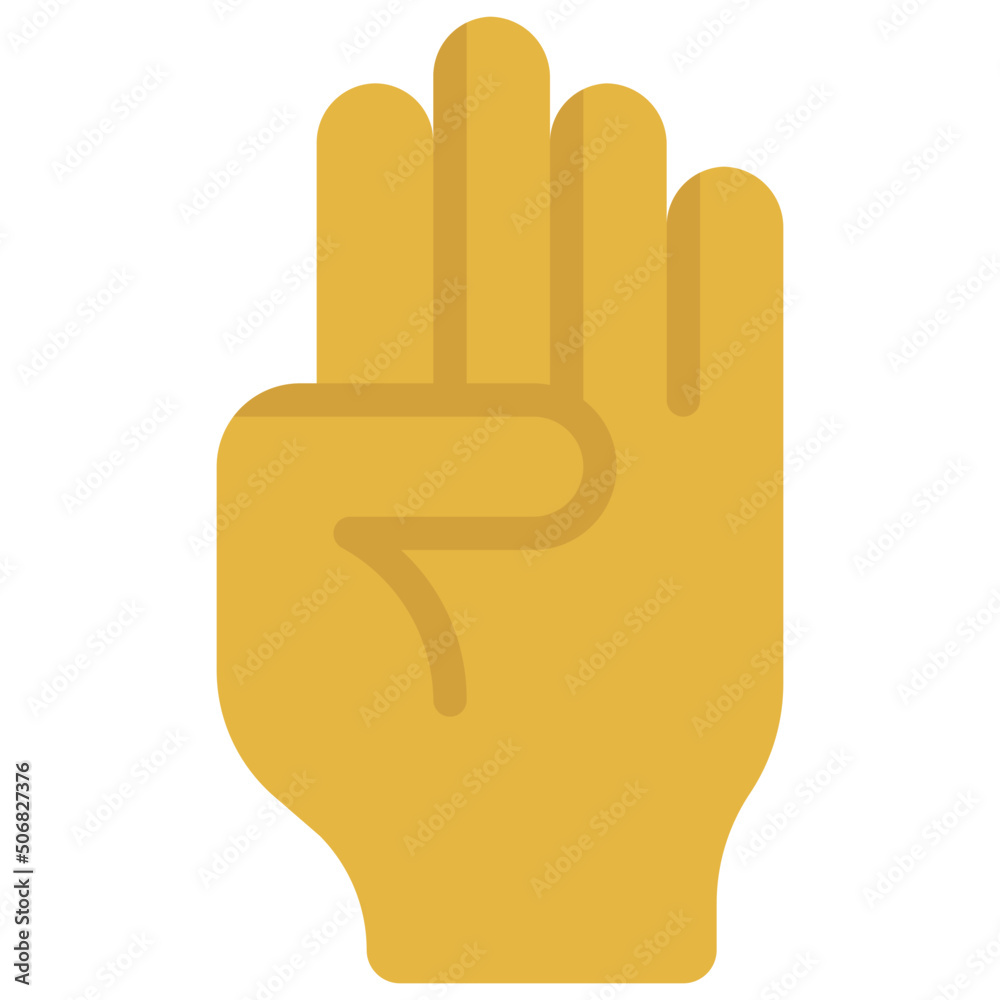 Open Hand Front Icon Open Hand Front Icon
