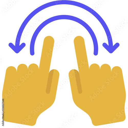 Rotate Inwards Icon