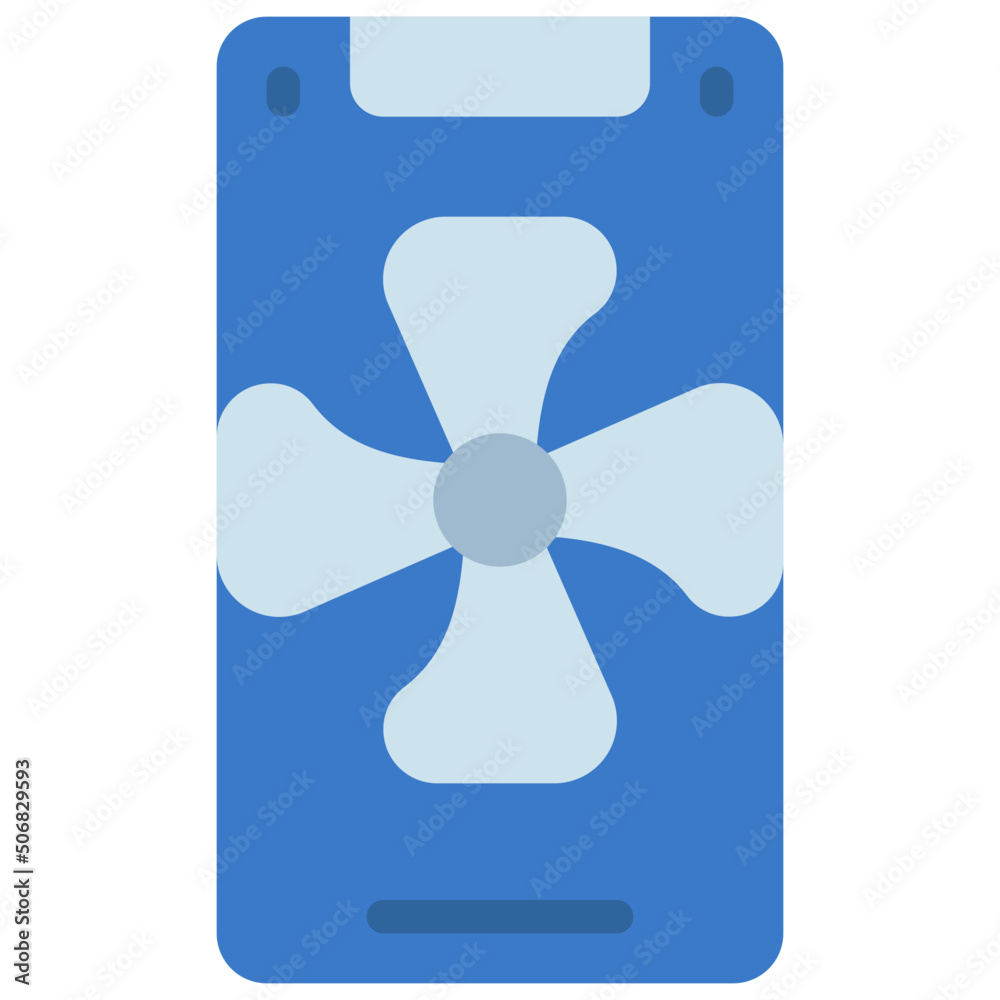 Mobile Fan Control Icon Mobile Fan Control Icon
