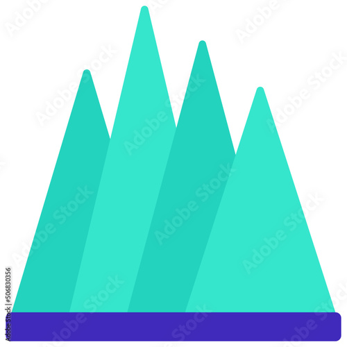 Spike Chart Icon