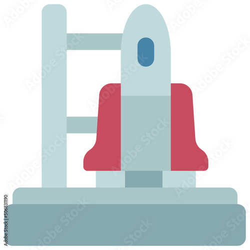 Rocket Launch Station Icon