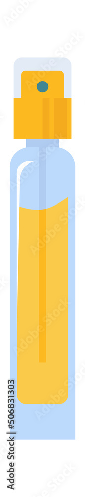 Perfume Bottle Glass Vial and Flask. Vector illustration Perfume Bottle Glass Vial and Flask. Vector illustration