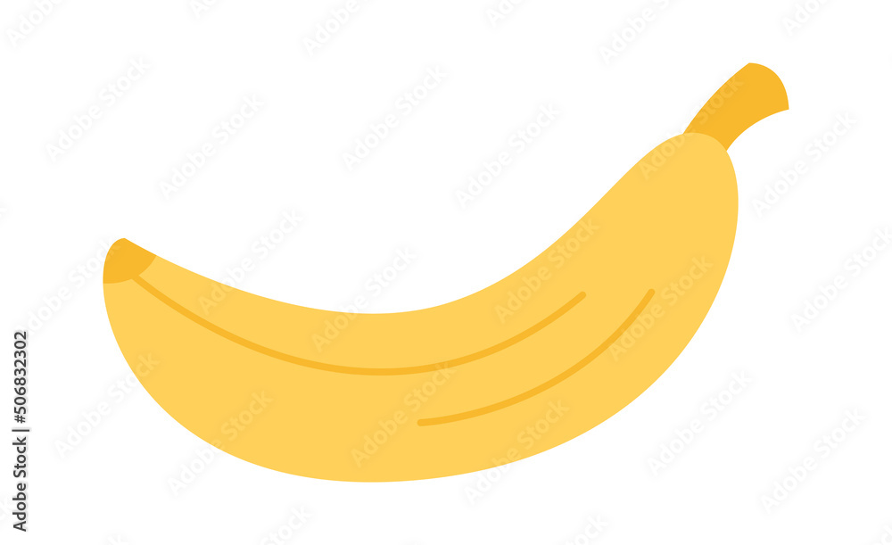 Banana fruit icon. Vector illustration Banana fruit icon. Vector illustration