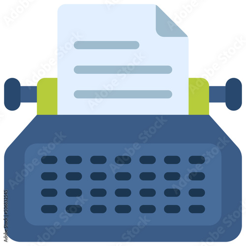 Typewriter Icon