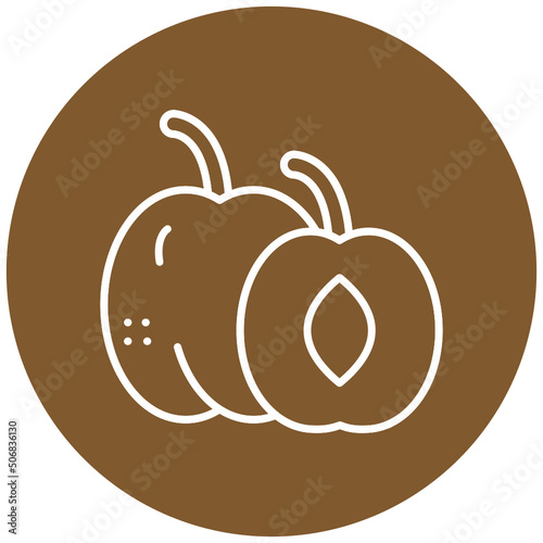 Apricot Icon