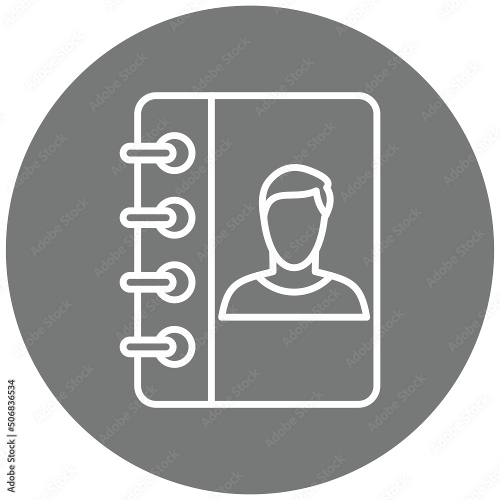 Contact Book Icon