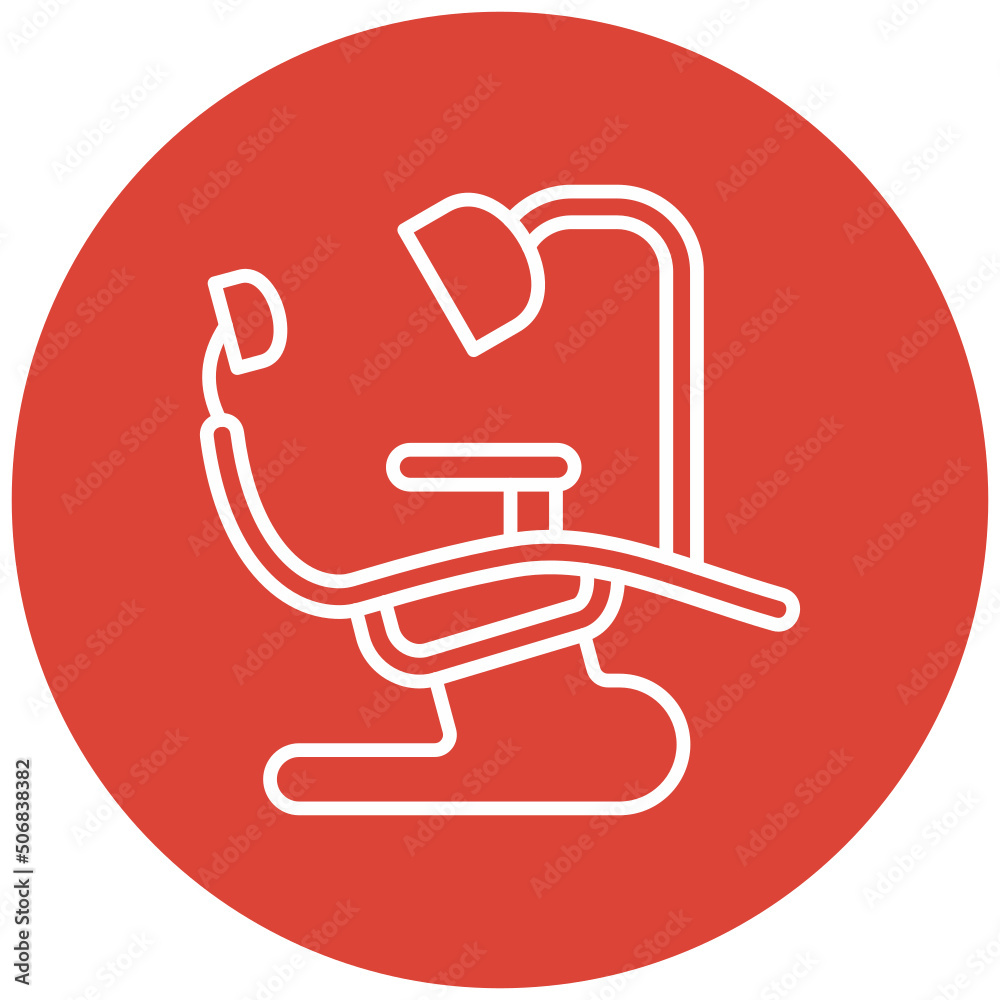 Dentist Chair Icon Dentist Chair Icon