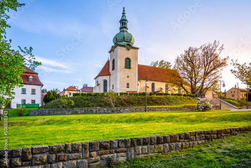 Rural church in small Czech town