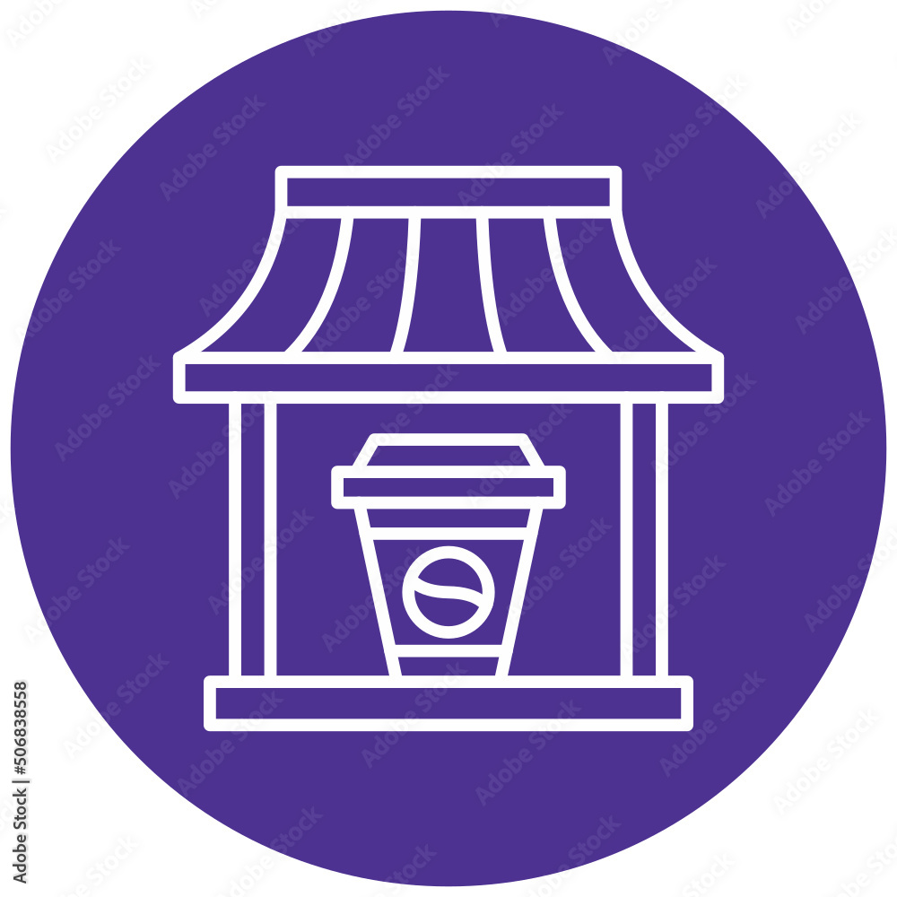 Coffee Shop Icon Coffee Shop Icon