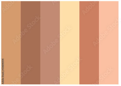 Skin tone color for reference color, background, abstract background, basic background, with copy space photo