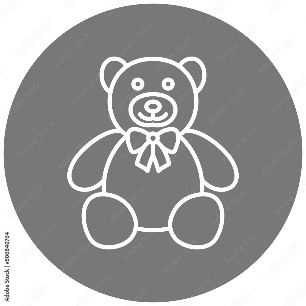Obraz premium Teddy Bear Icon