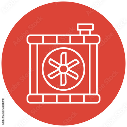 Car Radiator Icon