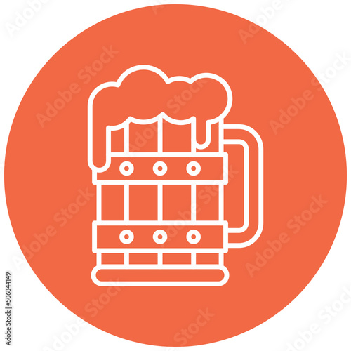 Wooden Mug Icon
