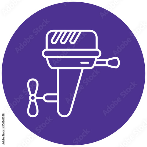 Boat Engine Icon