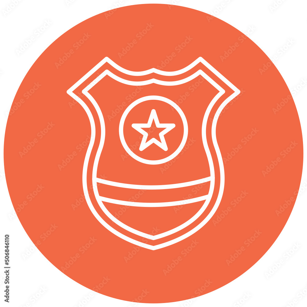 Police badge Icon