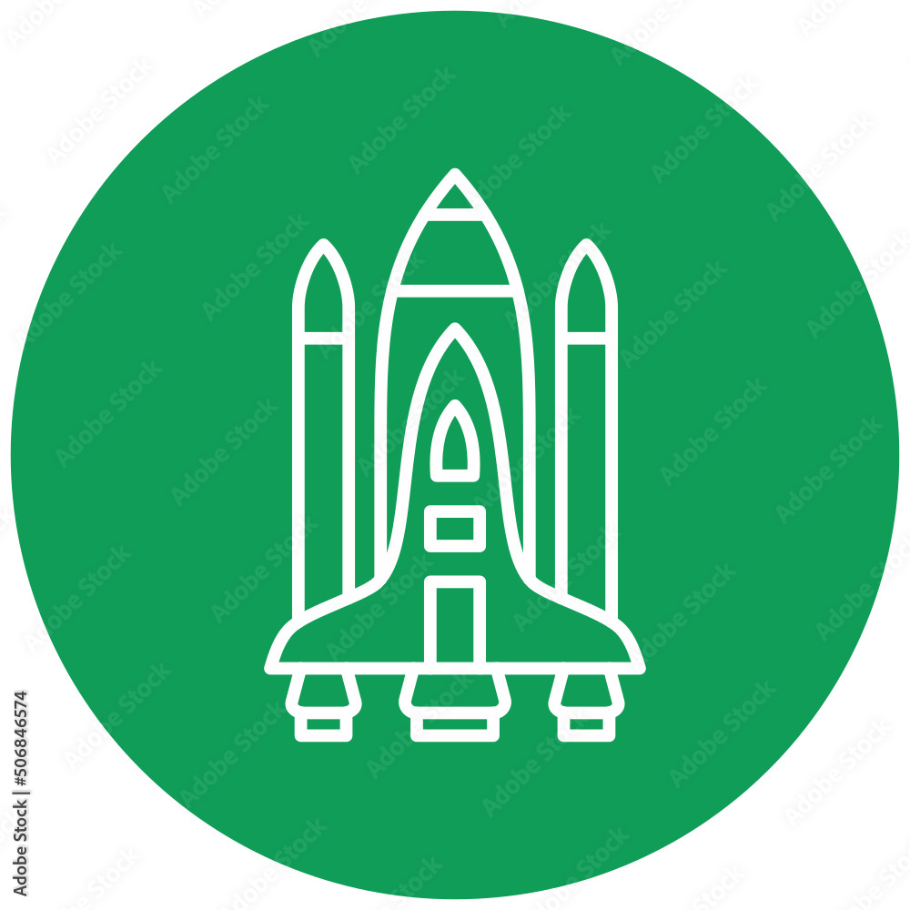 Space Rocket Icon Space Rocket Icon