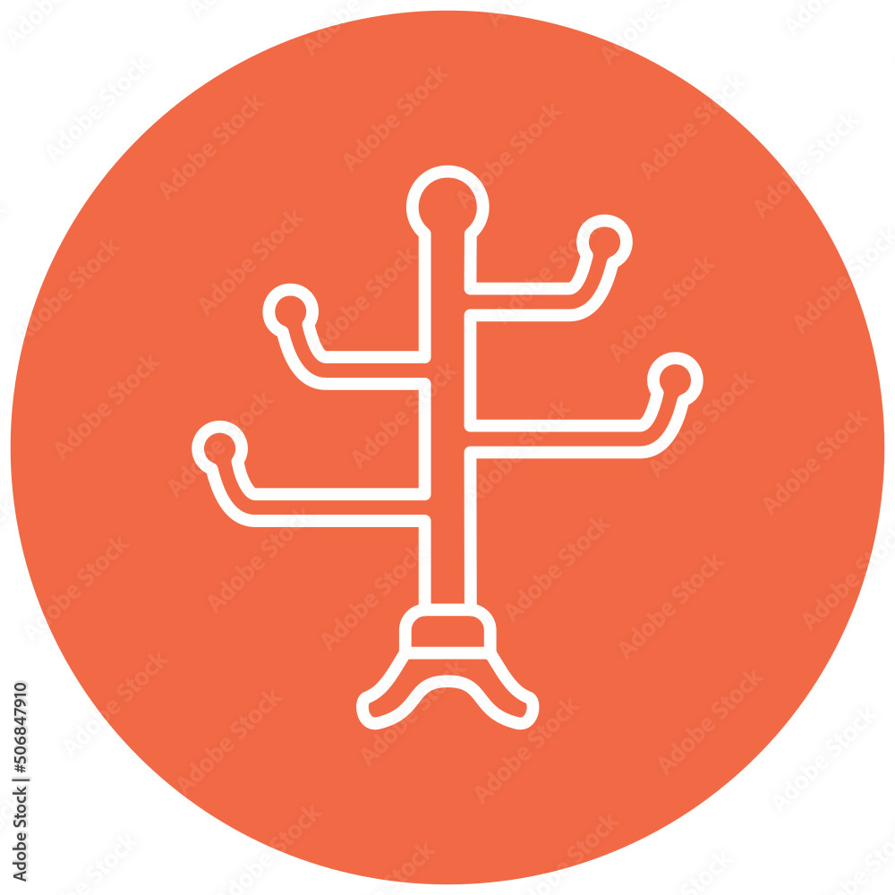 Hanger Stand Icon Hanger Stand Icon