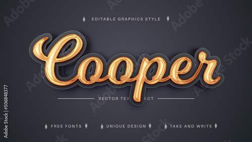 Good 3D- Editable Text Effect, Font Style