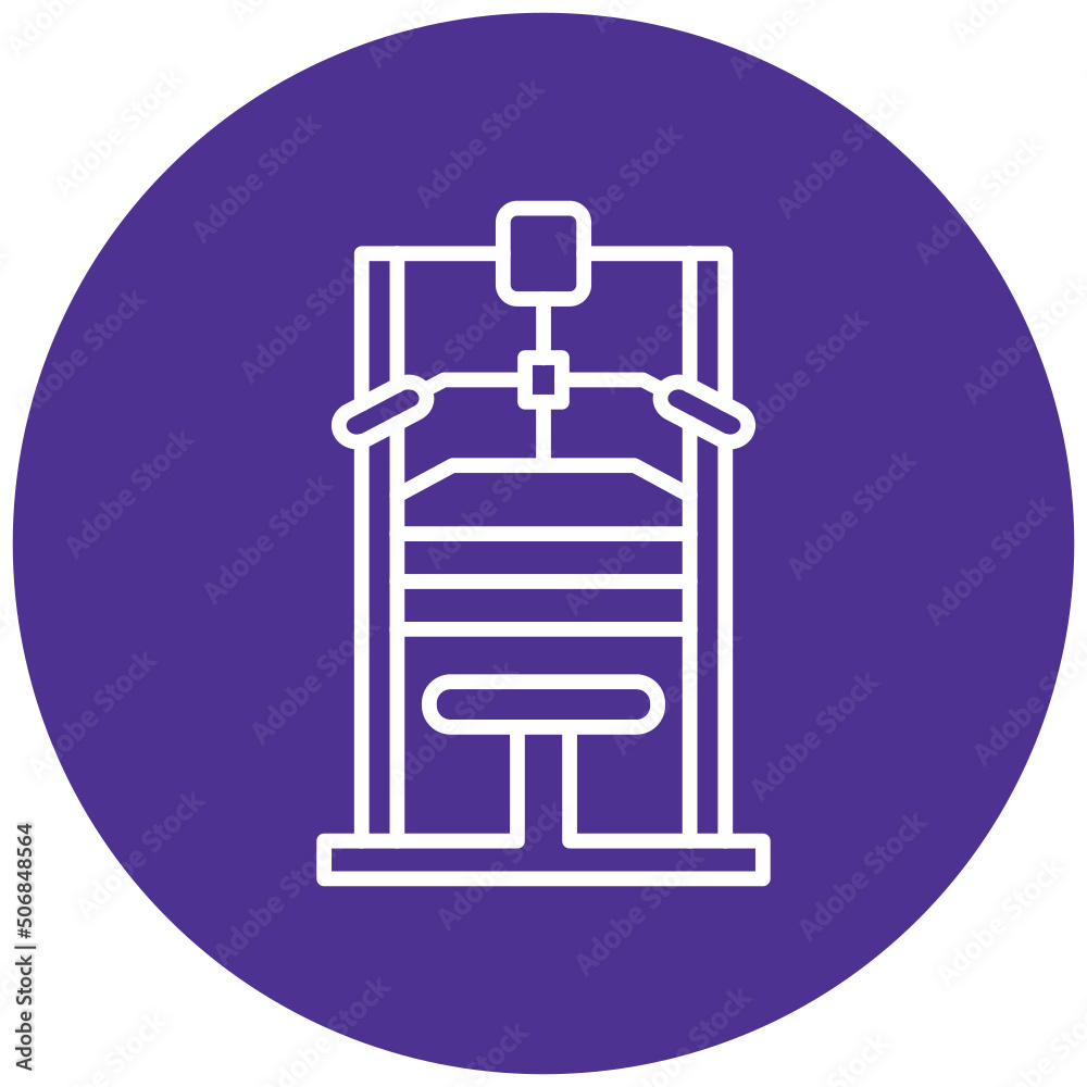 Gym Machine Icon Gym Machine Icon